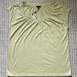 NWT Talbots Ruffled Tee Shirt